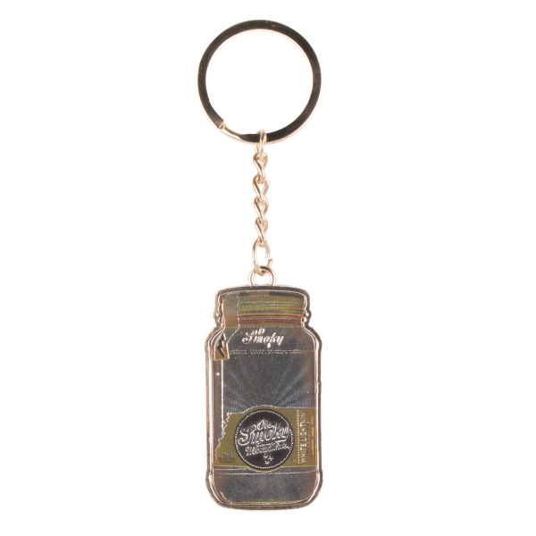 WHITE LIGHTNIN  ICON JAR KEYCHAIN For Sale